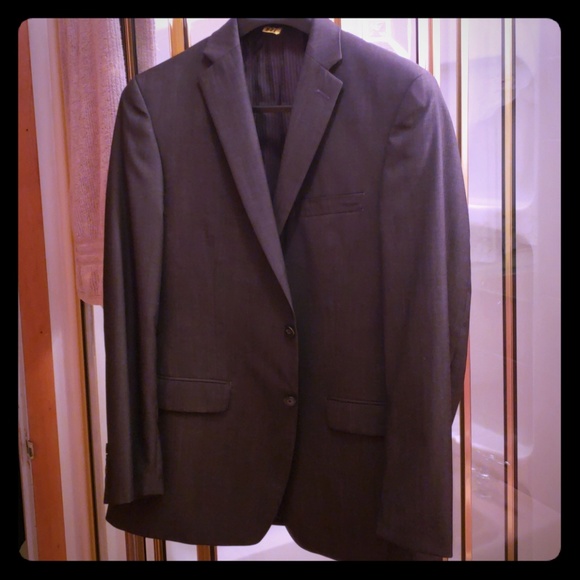 Calvin Klein Full Suit 40R pants 34x30